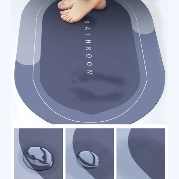 Non Slip Super Absorbent Quick Drying Bathroom & Kitchen Rugs