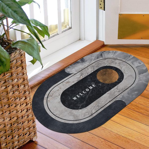 Non Slip Super Absorbent Quick Drying Bathroom & Kitchen Rugs