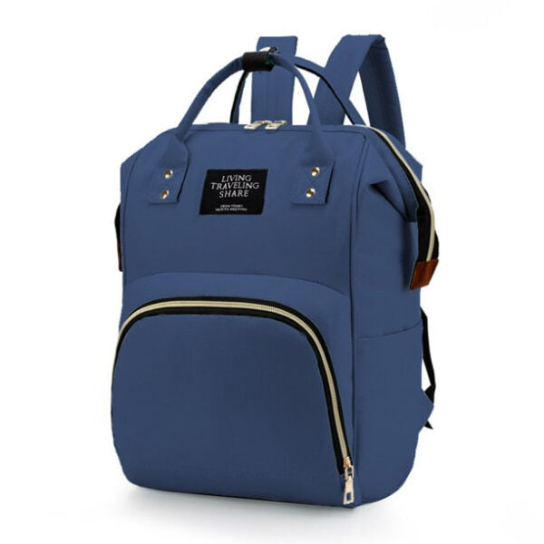 Large Capacity Baby Care Backpack - (Random Color)