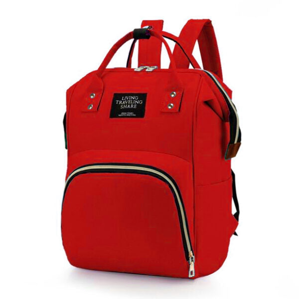 Large Capacity Baby Care Backpack - (Random Color)