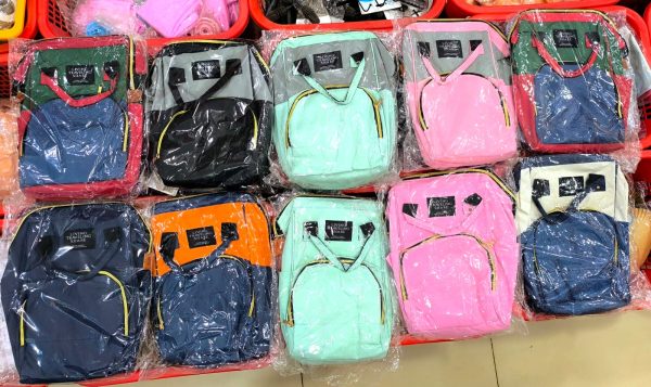 Large Capacity Baby Care Backpack - (Random Color)