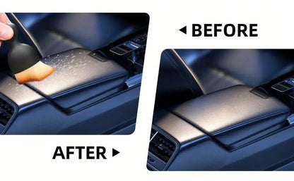 Soft Car Detailing Brushes - Brown (Premium Quality)