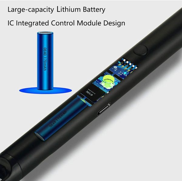 Arc Lighter With Usb Charging | Flameless Windproof | Led Battery Display