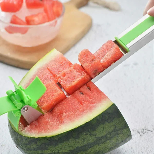 Windmill Watermelon Slicer Cube Cutter