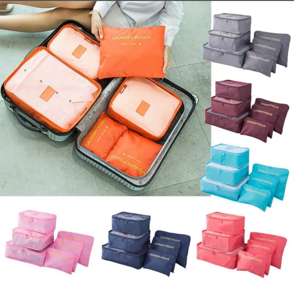 Waterproof Travel Storage Bag  - 6 Pcs / Set