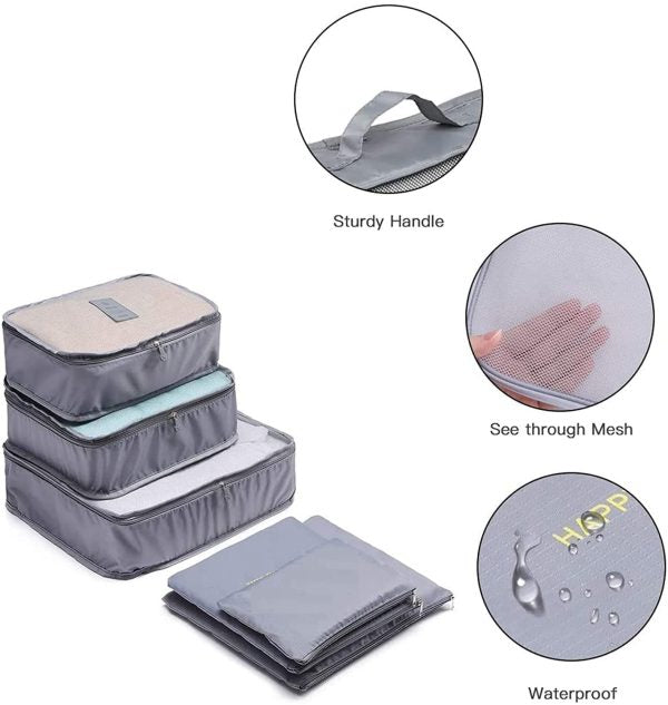 Waterproof Travel Storage Bag  - 6 Pcs / Set