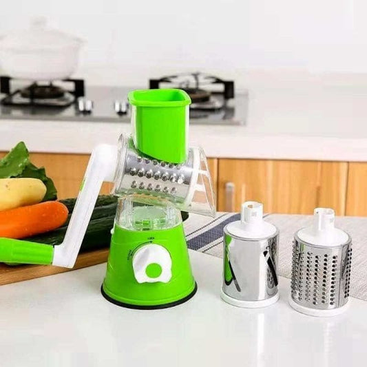Table Top Drum Grater - Manual Vegetable Drum cutter / Slicer
