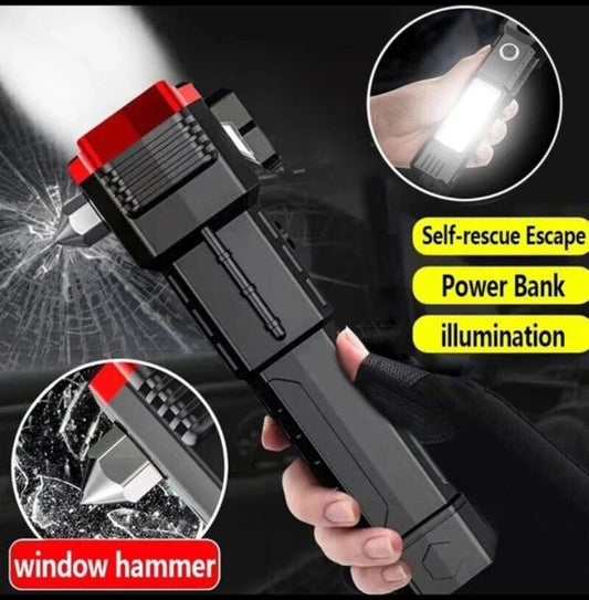 High-power Led Torch Light - Rechargeable