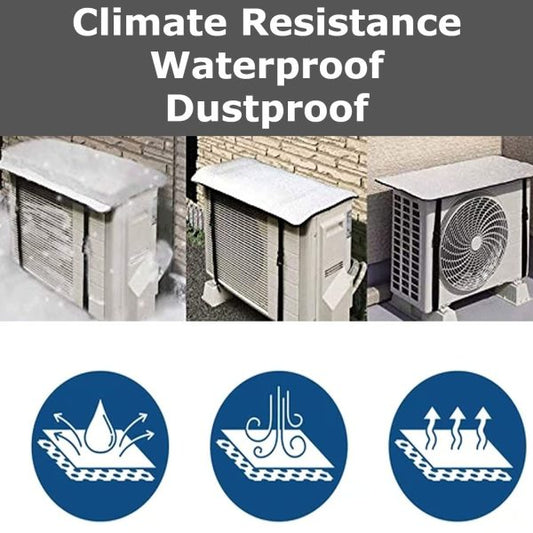 Ac Outdoor Unit Protector Heat Insulation Sunlight Shade Protector From Dust & Rain