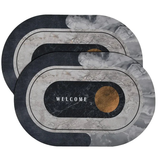 Non Slip Super Absorbent Quick Drying Bathroom & Kitchen Rugs