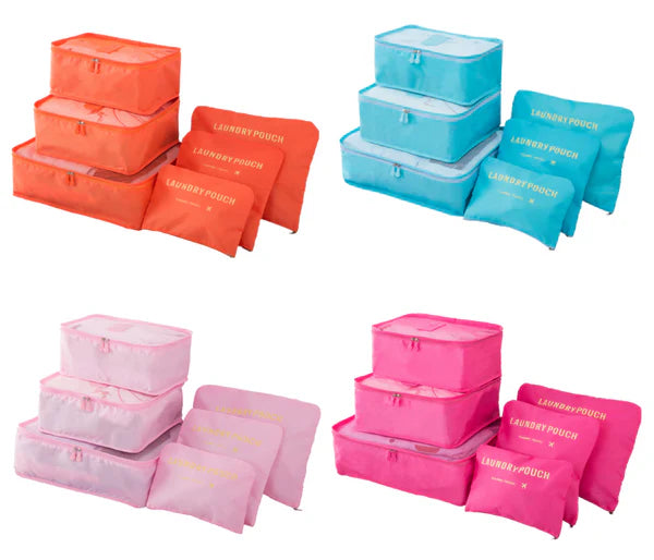 Waterproof Travel Storage Bag  - 6 Pcs / Set