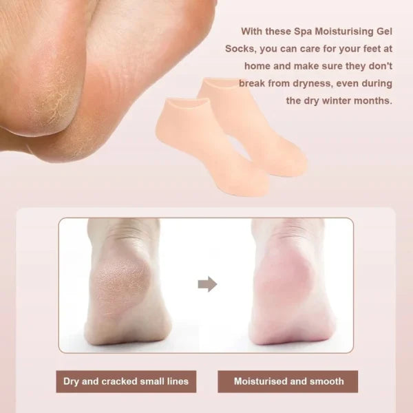 Combo pack of 2 Silicone Socks and Gloves