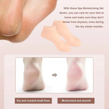 Combo pack of 2 Silicone Socks and Gloves
