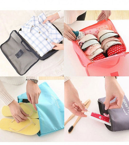 Waterproof Travel Storage Bag  - 6 Pcs / Set