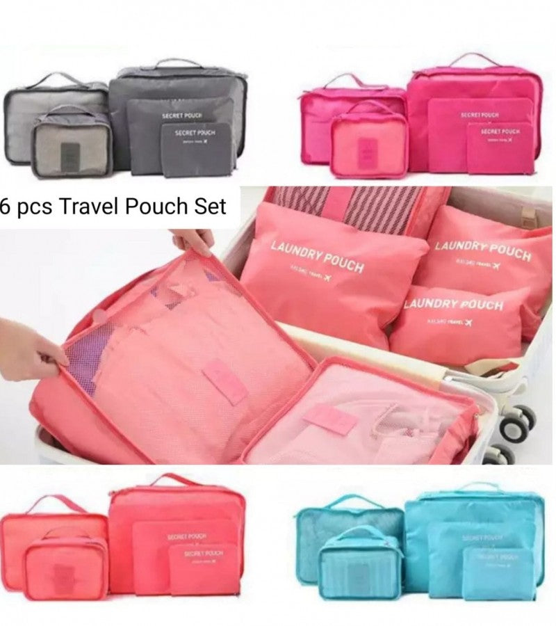 Waterproof Travel Storage Bag  - 6 Pcs / Set