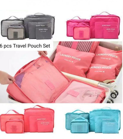 Waterproof Travel Storage Bag  - 6 Pcs / Set