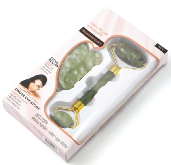 Jade Roller and Gua Sha for Face Lift
