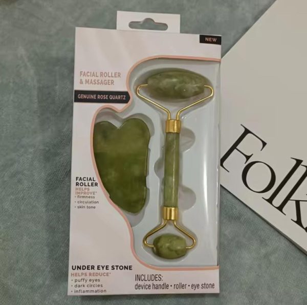 Jade Roller and Gua Sha for Face Lift