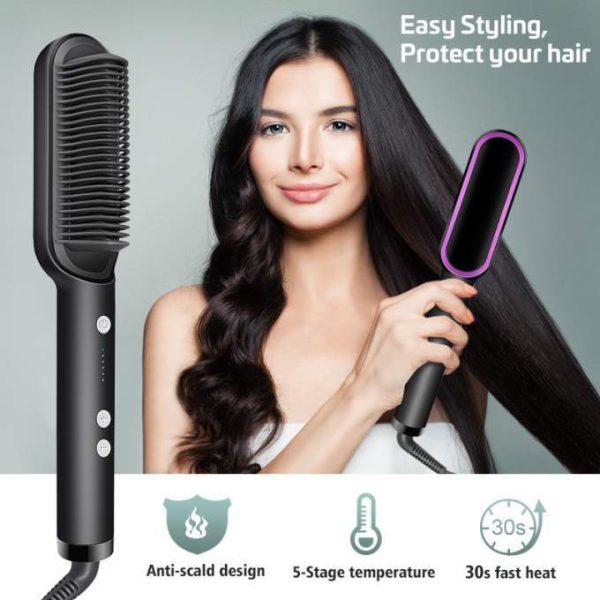 Professional Hair Straightening Brush