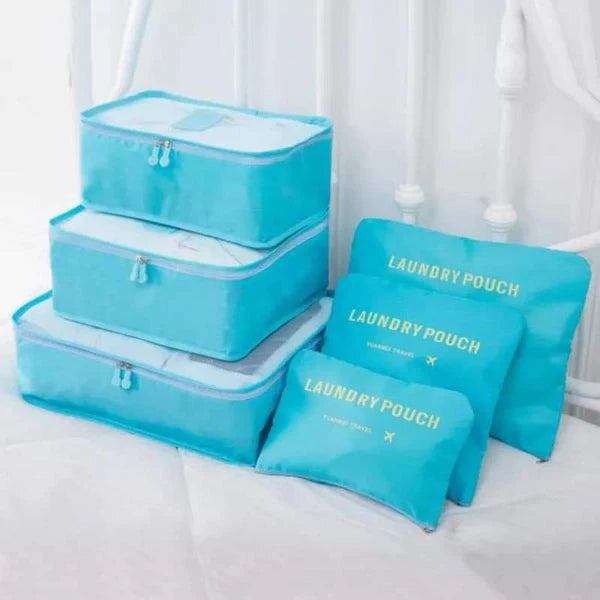Waterproof Travel Storage Bag  - 6 Pcs / Set