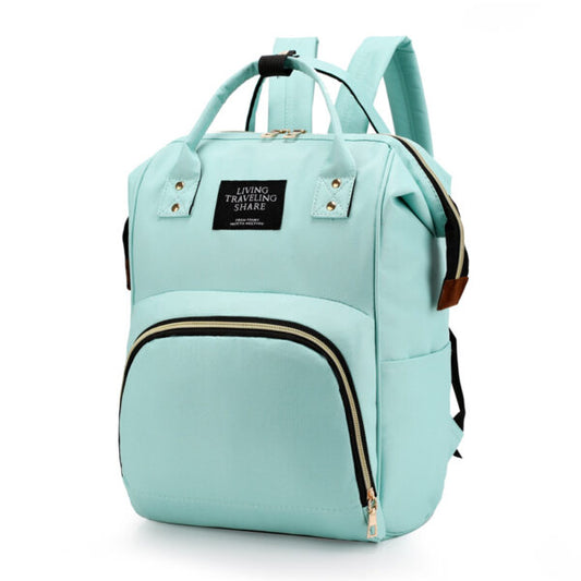 Large Capacity Baby Care Backpack - (Random Color)