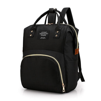 Large Capacity Baby Care Backpack - (Random Color)