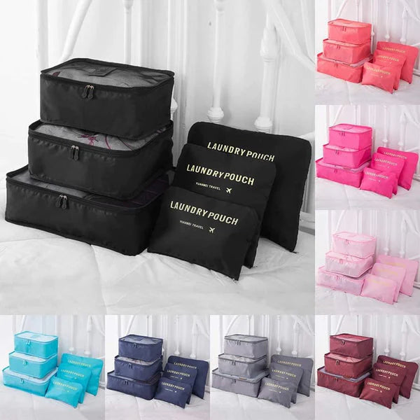 Waterproof Travel Storage Bag  - 6 Pcs / Set