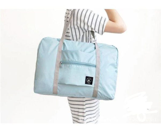 Lightweight Foldable Travel Duffle Bag (Random Color)