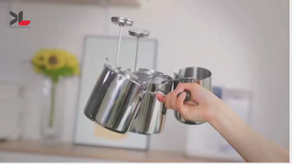 Stainless Steel Deep Fryer Pot With Strainer - 1200 ml