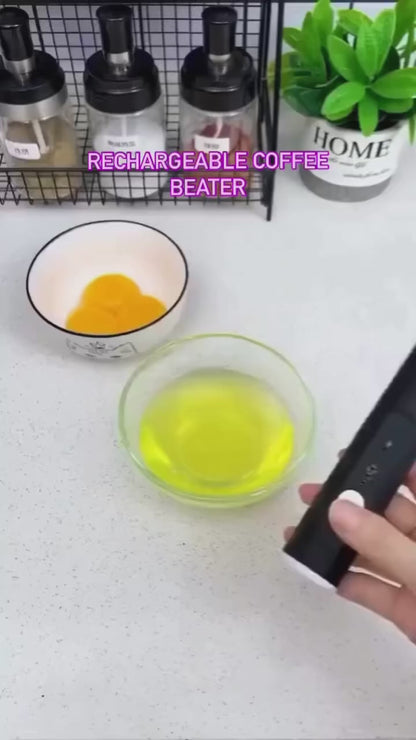 Rechargeable Electric Coffee Mixer / Egg Beater
