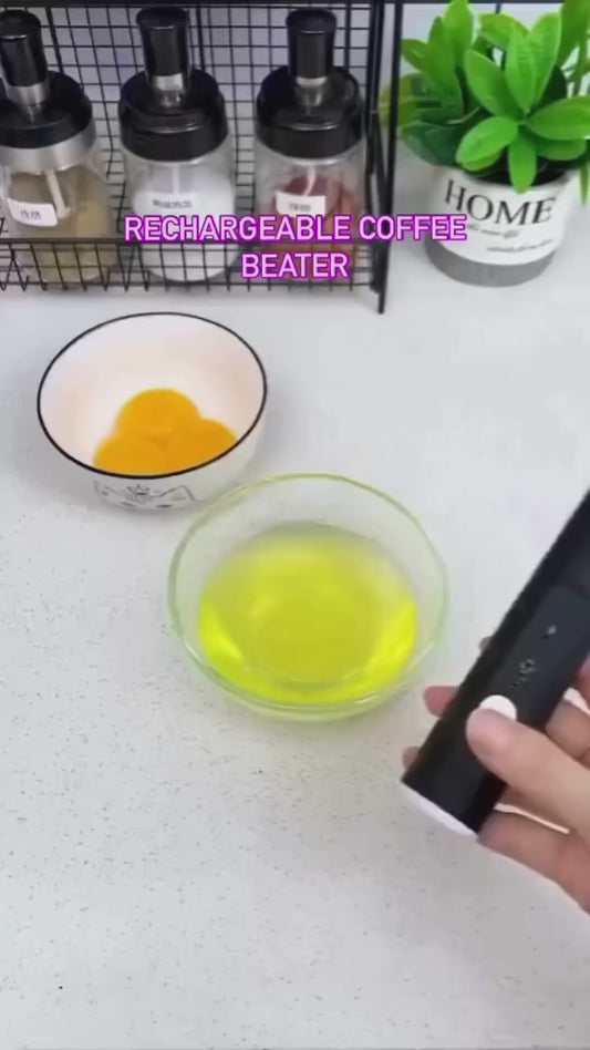 Rechargeable Electric Coffee Mixer / Egg Beater