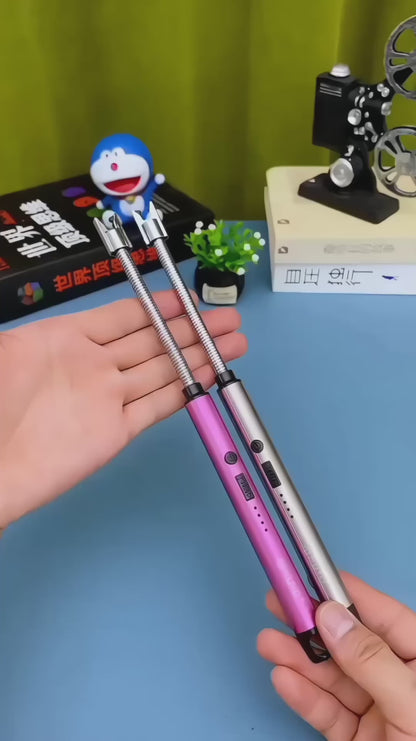 Arc Lighter With Usb Charging | Flameless Windproof | Led Battery Display