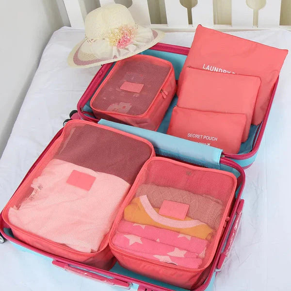 Waterproof Travel Storage Bag  - 6 Pcs / Set
