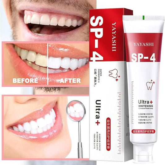 Yayashi Sp-4 Ultra Whitening Toothpaste Probiotic Stain Remover 100ml